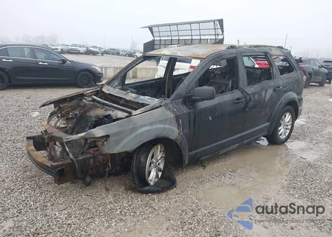 2013 Dodge Journey Sxt from USA, damaged, VIN 3C4PDCBB7DT517694